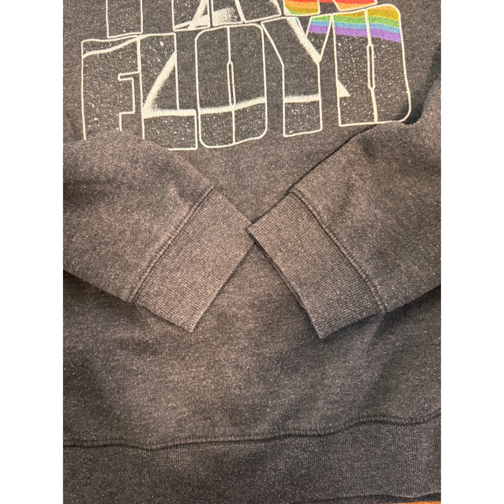 Pink Floyd Lucky Brand  Graphic Sweatshirt Women's Size Large Dark Gray Crewneck - Picture 5 of 7